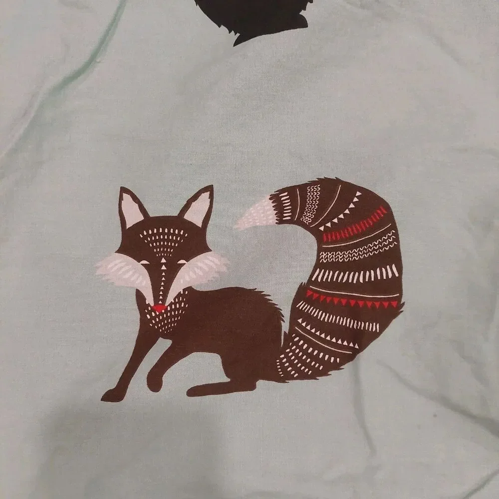 H&M teal owl